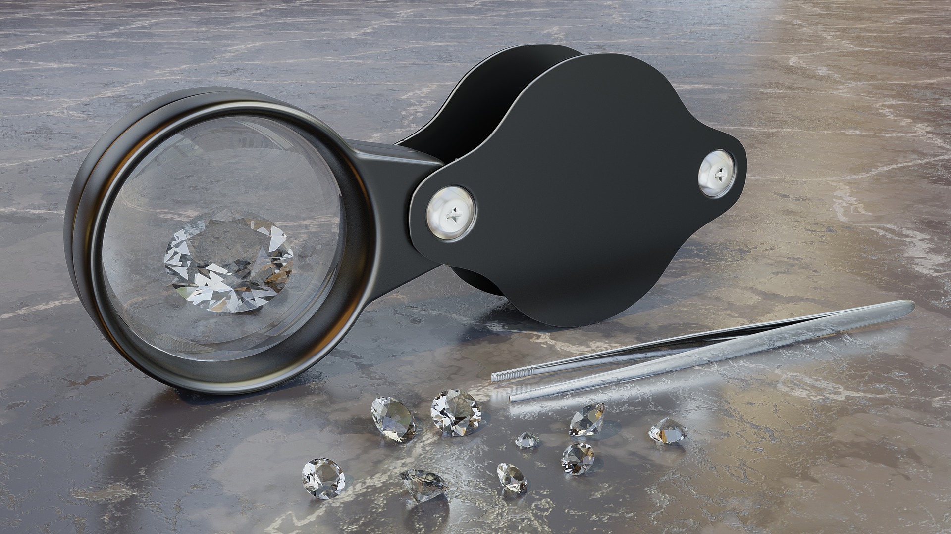 diamonds and loupe - why invest in diamonds?