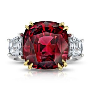 18.37 Carat Cushion Red Spinel