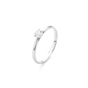 0.30 Carat Diamond White Gold Solitaire Ring