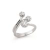 0.47 Carat Multi-Stone Diamond Ring in 18K White Gold
