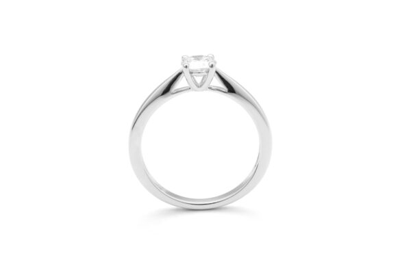 0.50 ct. Solitaire Diamond Ring in 14K White Gold