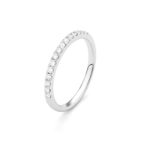 0.25 ct. Diamond Eternity Ring in 14K White Gold